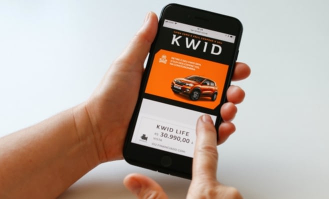 Imagem ilustrativa da notícia: Renault vende cinco mil Kwid pela internet