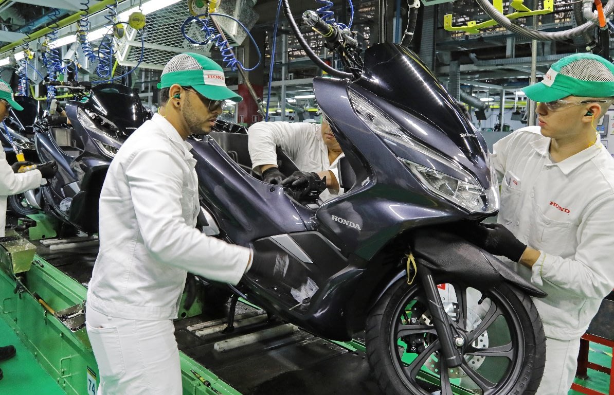 Imagem ilustrativa da notícia: Produção de motos cresce 24% na pandemia