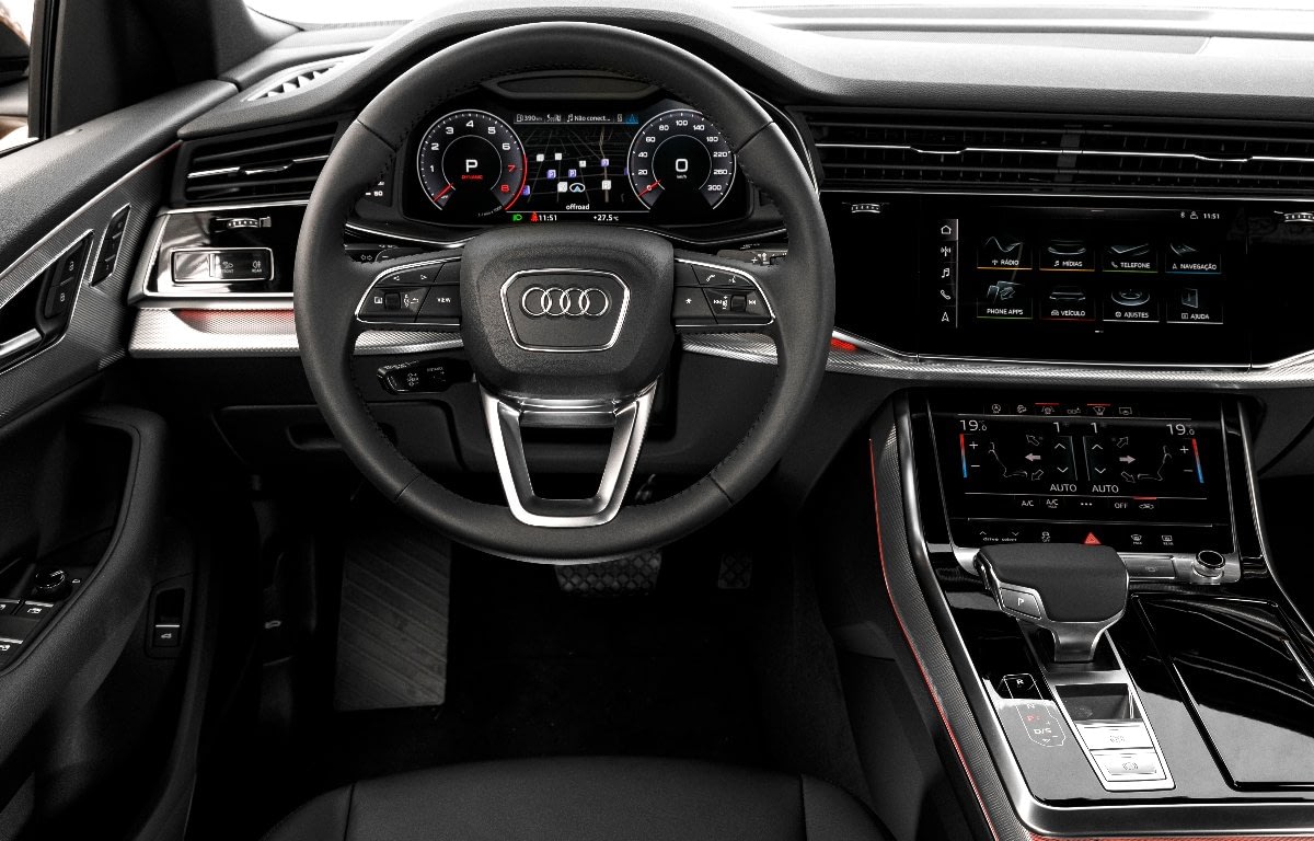 Imagem ilustrativa da notícia: Tecnologia híbrida é um dos destaques do Audi Q8