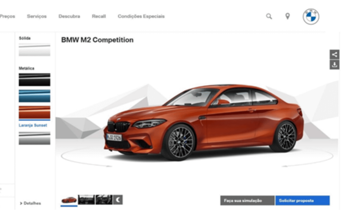 Imagem ilustrativa da notícia: BMW cria showroom virtual de veículos