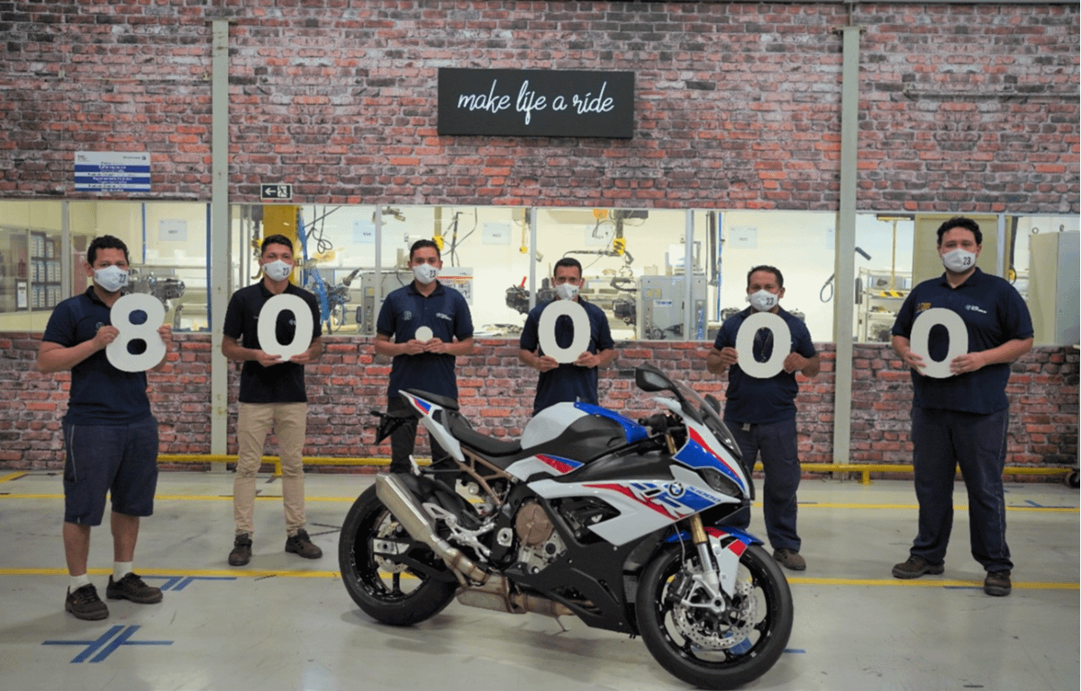 Imagem ilustrativa da notícia: BMW Motorrad celebra 80 mil motos produzidas no Brasil