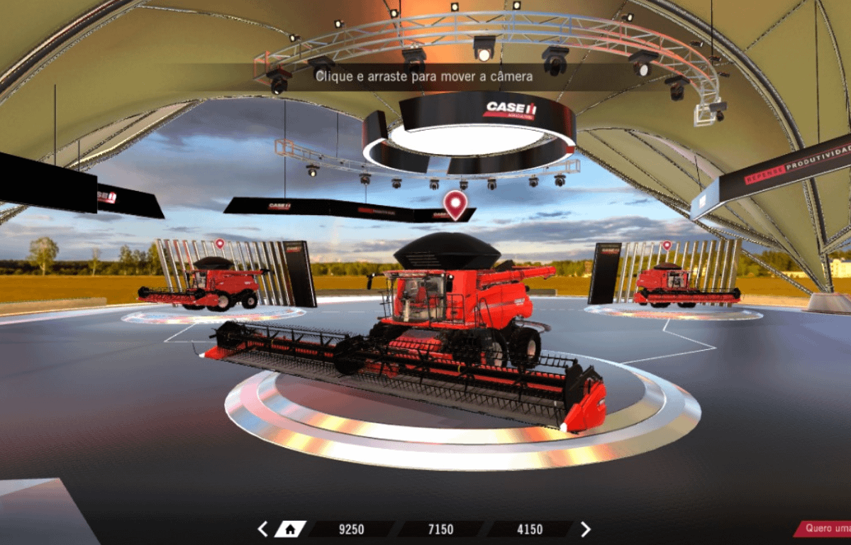 Imagem ilustrativa da notícia: Case IH desenvolve, no Brasil, seu showroom virtual