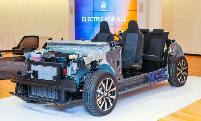 Imagem ilustrativa da notícia: Volkswagen desenvolve plataforma para elétricos