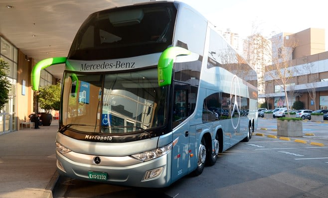 Imagem ilustrativa da notícia: Gaúchas compram 72 ônibus da Mercedes-Benz