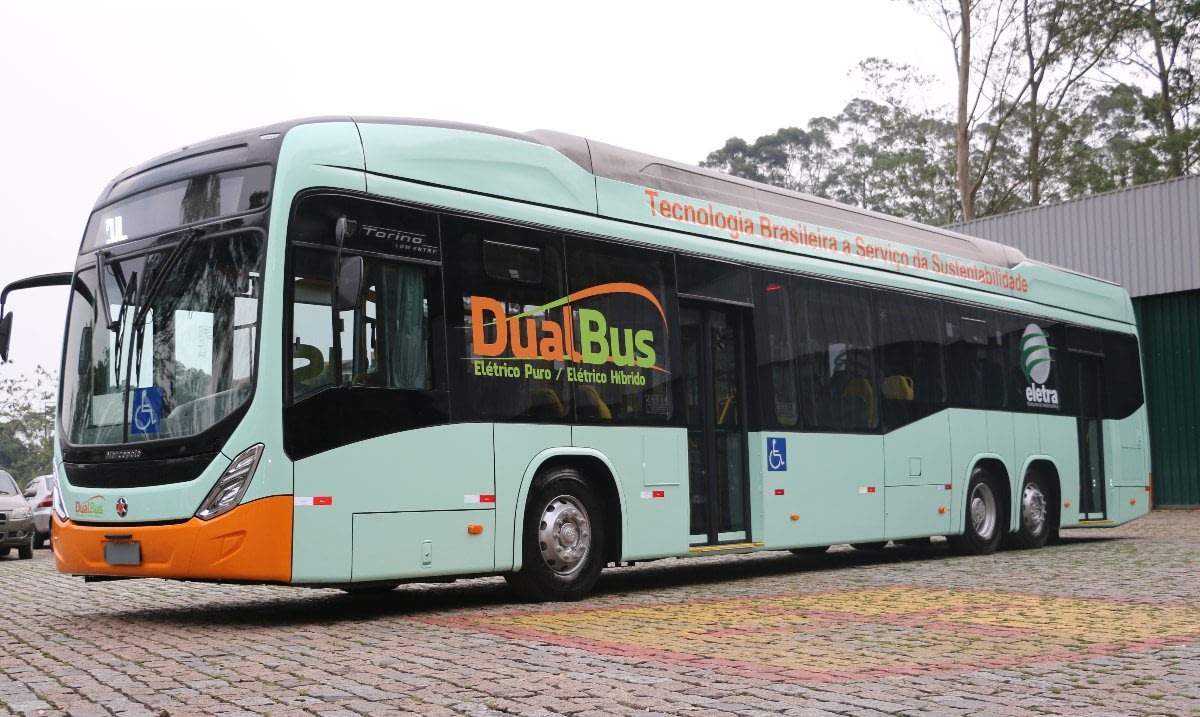 Imagem ilustrativa da notícia: Eletra apresenta o ônibus híbrido nacional