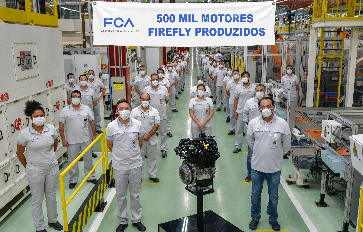 Imagem ilustrativa da notícia: FCA já produziu 500 mil motores Firefly em Betim