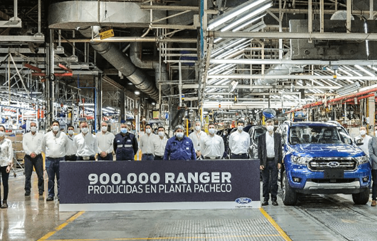 Imagem ilustrativa da notícia: Ford comemora as primeiras 900 mil Ranger de Pacheco