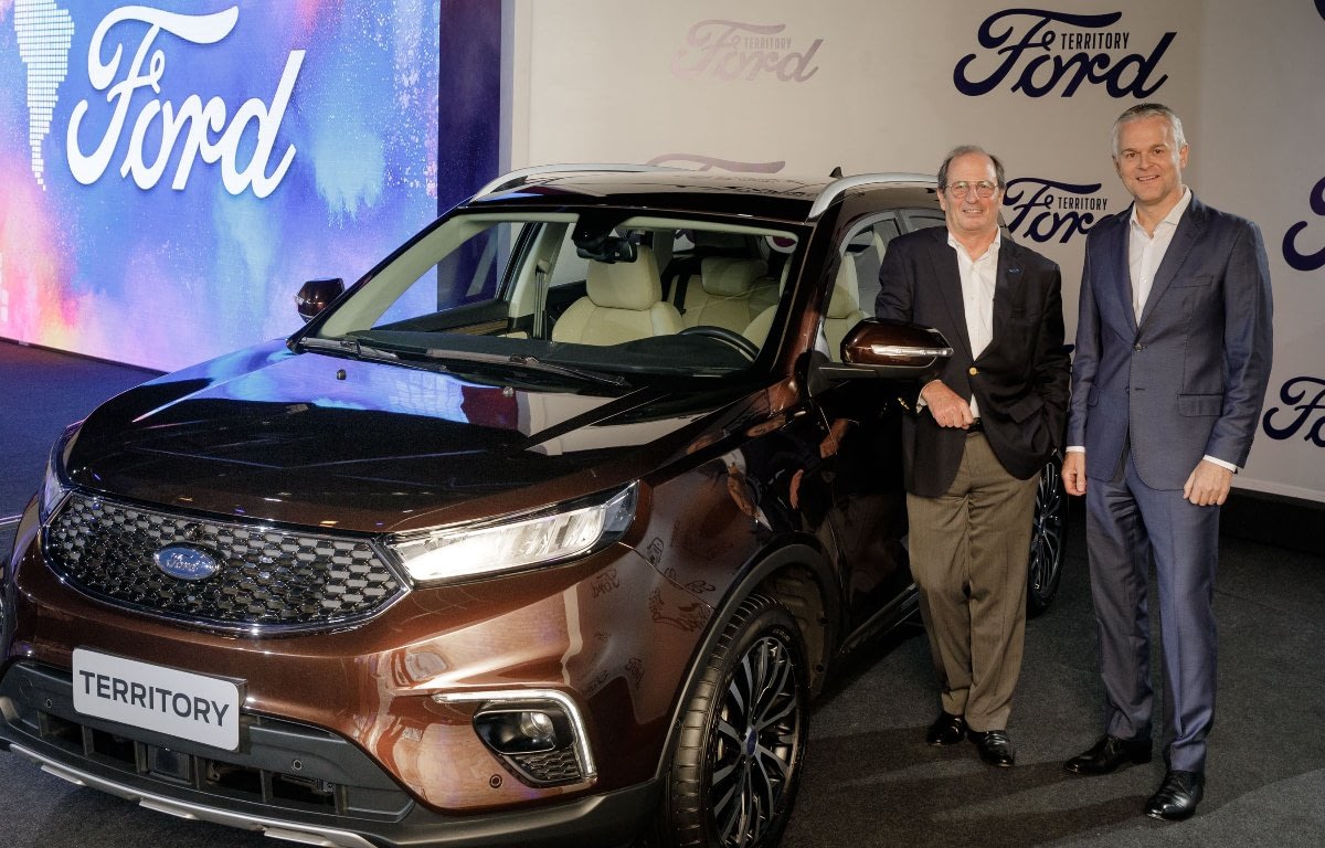 Imagem ilustrativa da notícia: Ford traz, da China, SUV Territory para Brasil e Argentina