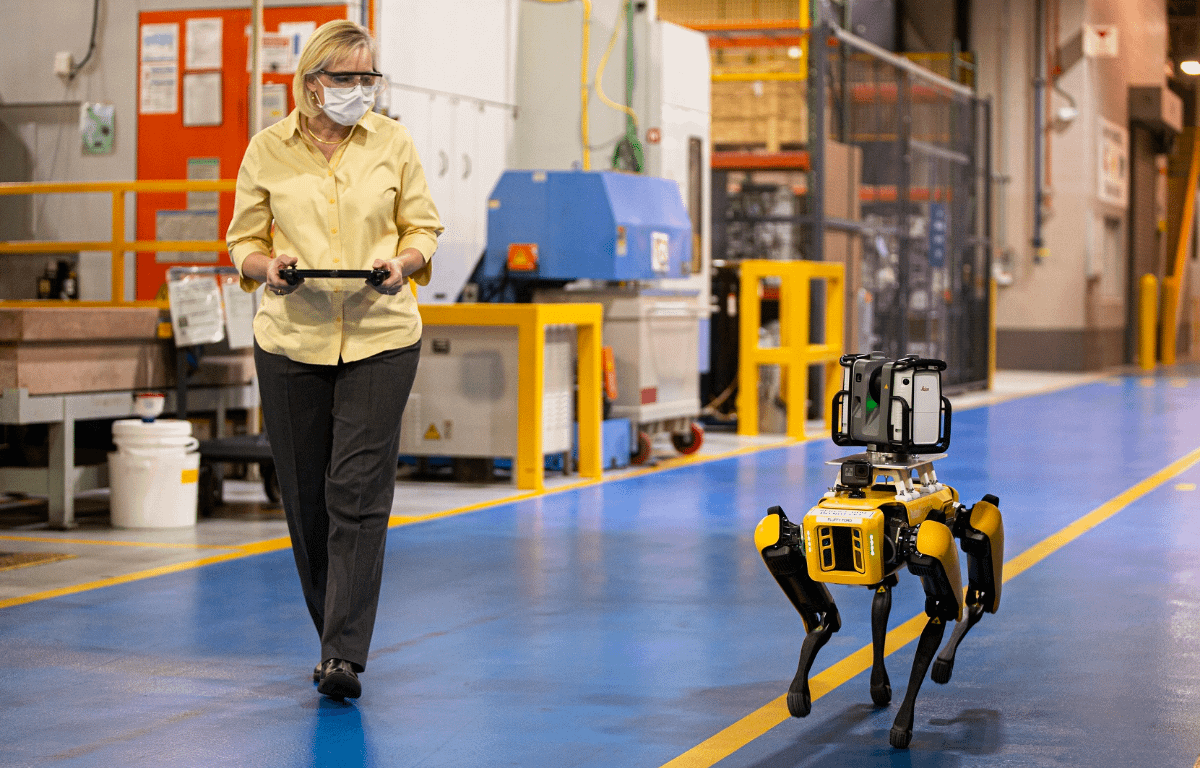 Imagem ilustrativa da notícia: Ford usa cães robôs em projeto de manufatura