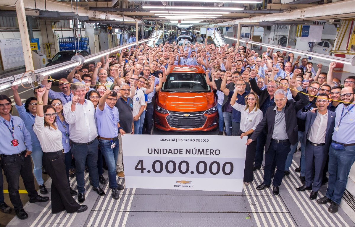 Imagem ilustrativa da notícia: GM Gravataí produziu 4 milhões de veículos