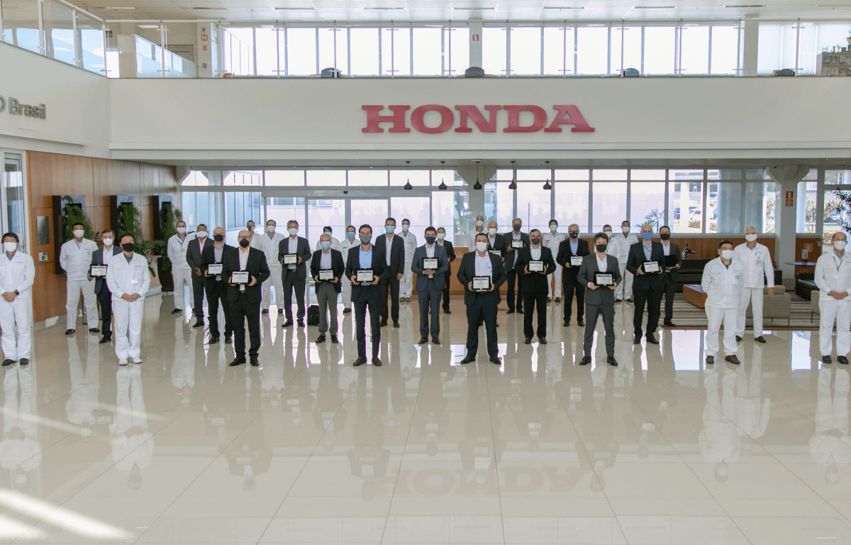 Imagem ilustrativa da notícia: Honda Automóveis premia seus fornecedores