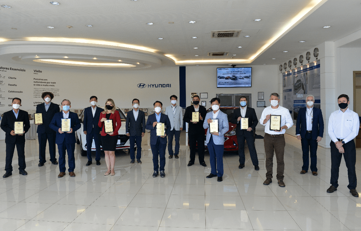 Imagem ilustrativa da notícia: Hyundai premia seus fornecedores na região