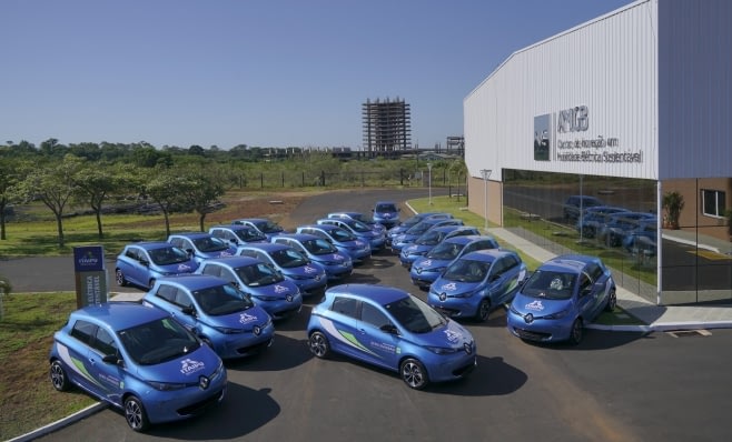 Imagem ilustrativa da notícia: Renault fornece vinte novos veículos elétricos para Itaipu