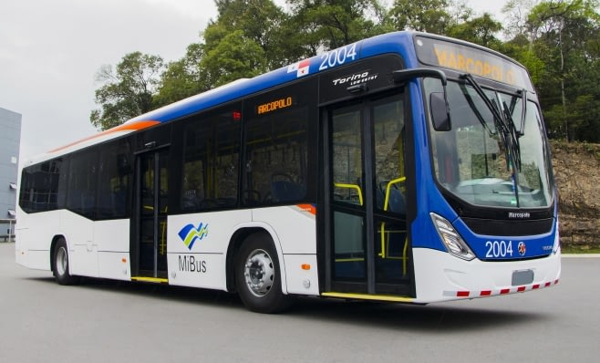 Imagem ilustrativa da notícia: Marcopolo exporta 203 ônibus urbanos ao Panamá 