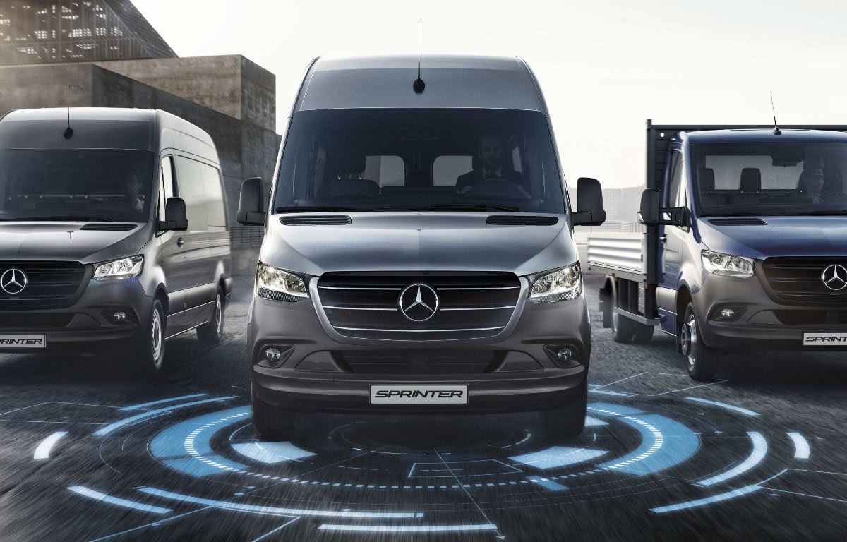 Imagem ilustrativa da notícia: Mercedes-Benz lança gestão de frota para Sprinter