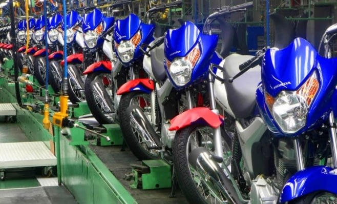 Imagem ilustrativa da notícia: Produção de motos é a maior desde 2015