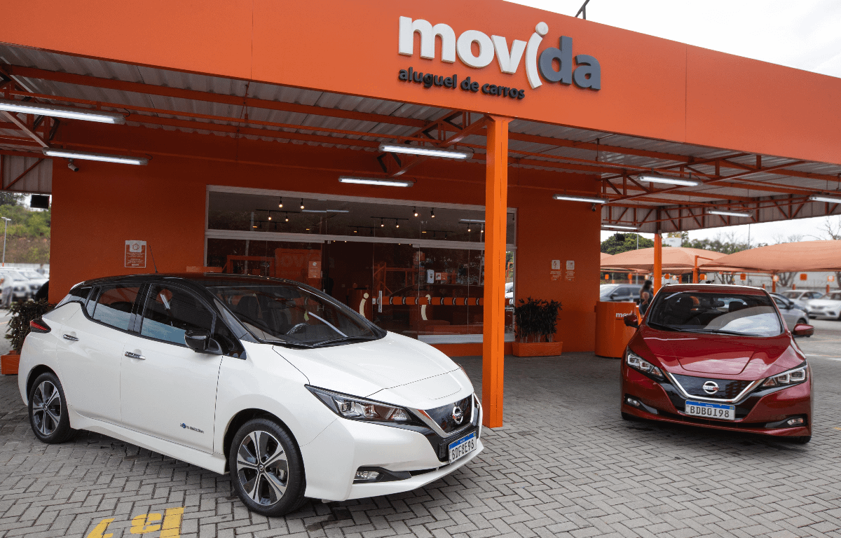 Imagem ilustrativa da notícia: Movida passa a oferecer o Nissan Leaf a seus clientes