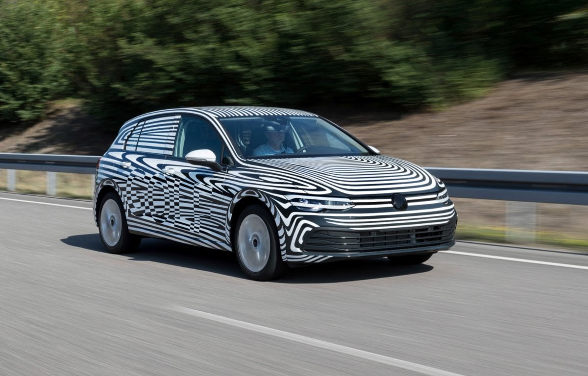 Imagem ilustrativa da notícia: Oitava geração do VW Golf entra em fase final de testes