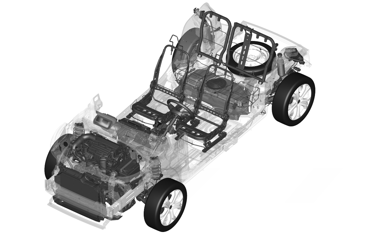 Imagem ilustrativa da notícia: Plataforma Stellantis MLA estreia no novo SUV Fiat