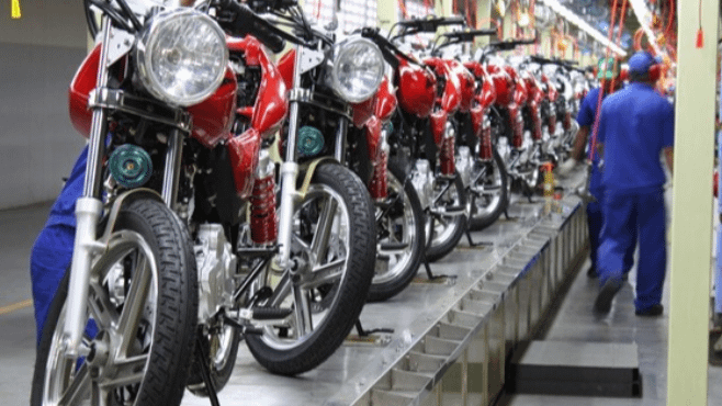 Imagem ilustrativa da notícia: Produção de motocicletas avança 12% no bimestre