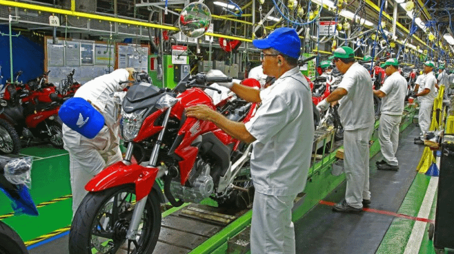 Imagem ilustrativa da notícia: Produção de motocicletas cresce 3,4% em janeiro