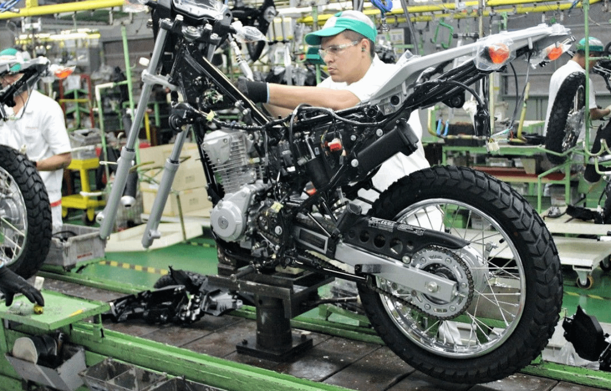 Imagem ilustrativa da notícia: Produção de motocicletas foi a melhor desde 2015
