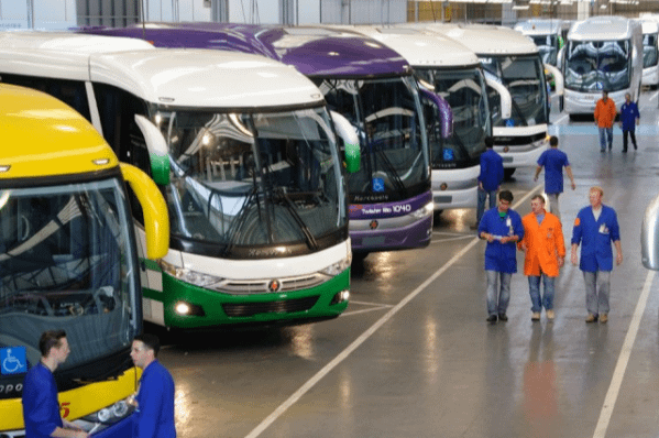 Imagem ilustrativa da notícia: Chassis de ônibus: produção 38% maior.