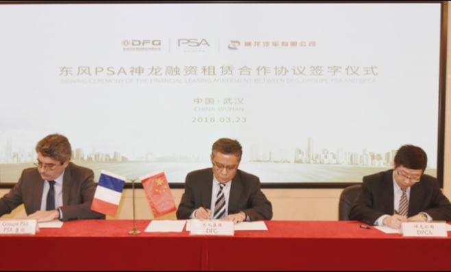 Imagem ilustrativa da notícia: PSA cria joint venture para leasing financeiro na China