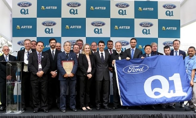 Imagem ilustrativa da notícia: Arteb recebe a Q1, certificação mundial da Ford