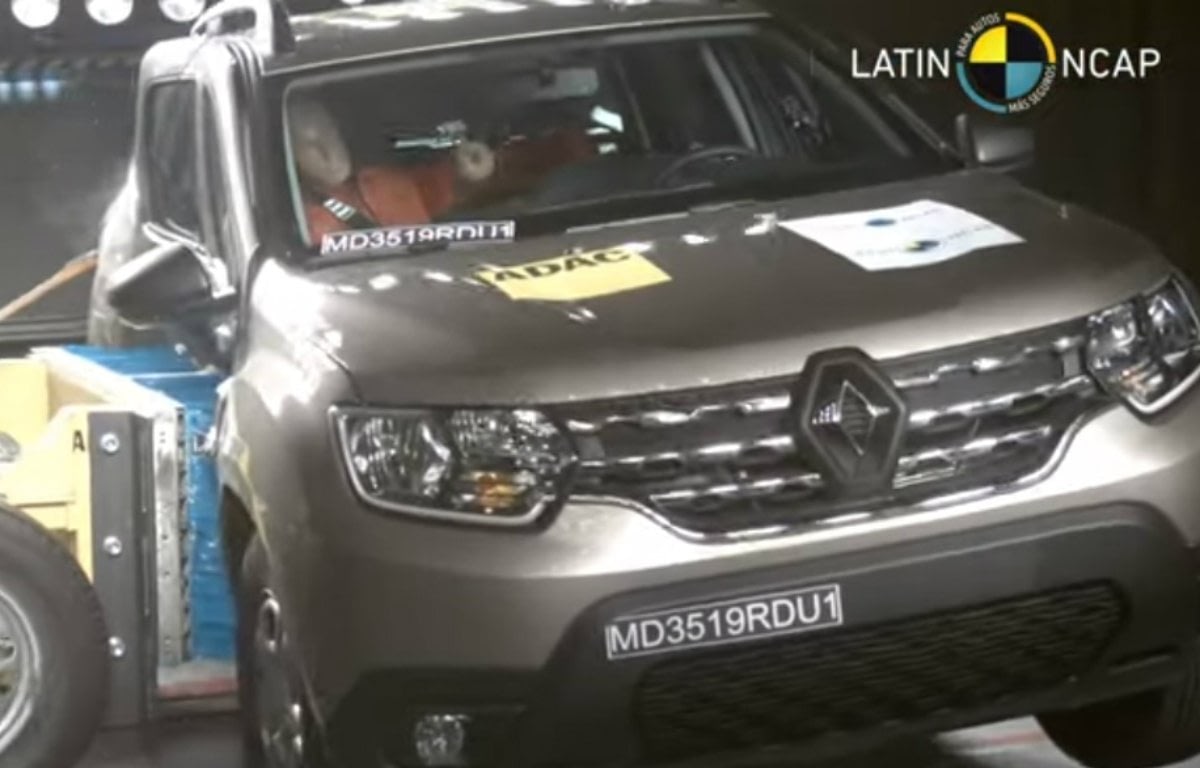 Imagem ilustrativa da notícia: Renault Duster recebe quatro estrelas do Latin NCAP
