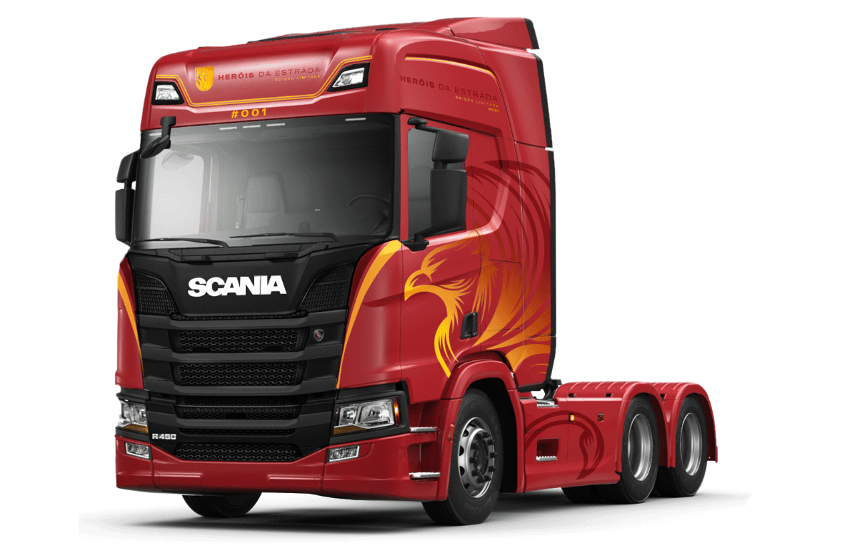 Imagem ilustrativa da notícia: Scania lança série especial Heróis da Estrada