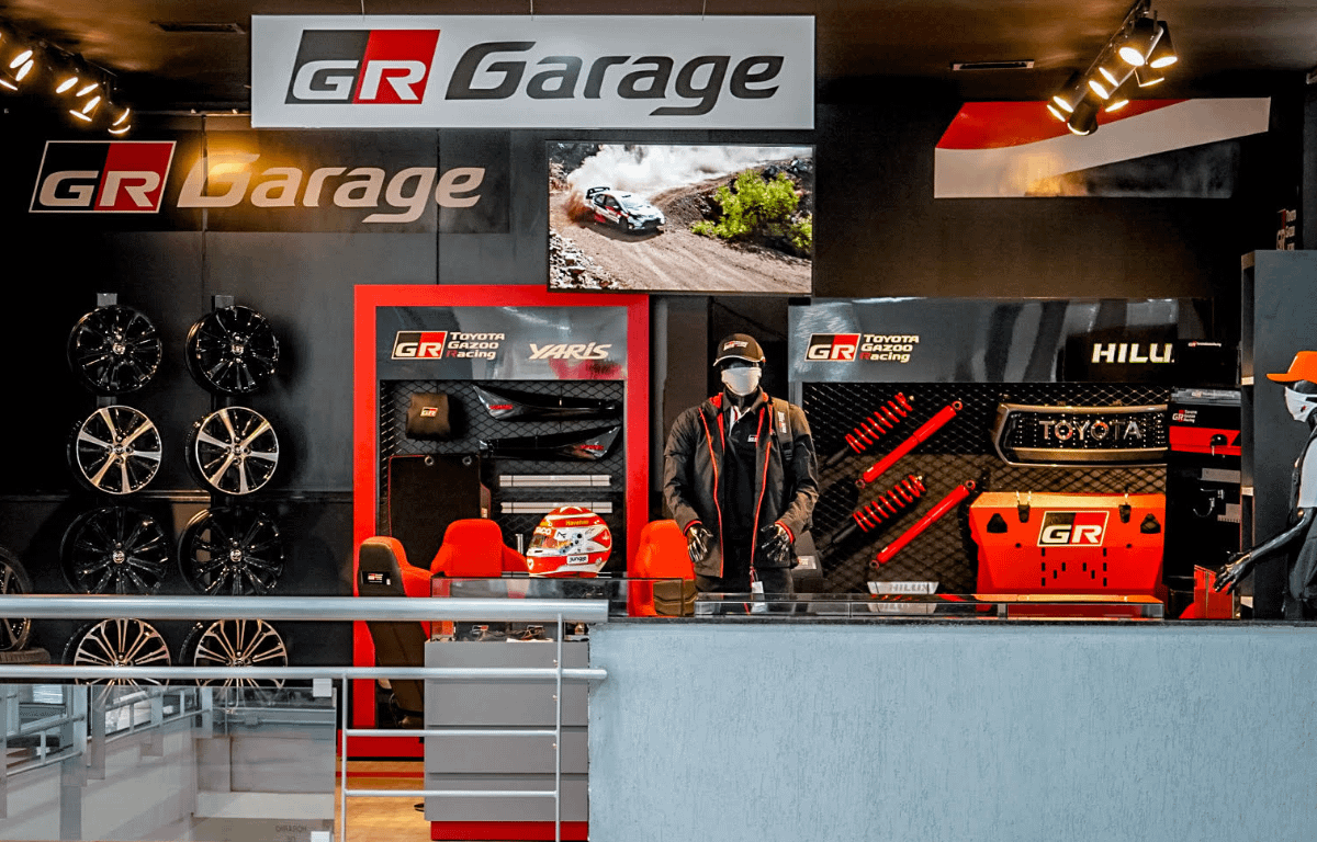 Imagem ilustrativa da notícia: Toyota abre o primeiro espaço Gazoo Racing