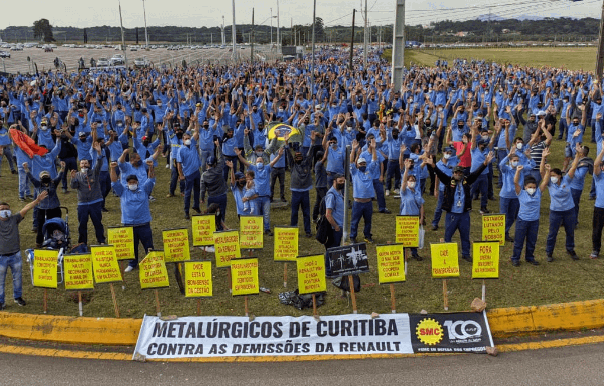 Imagem ilustrativa da notícia: Trabalhadores mantêm greve na Renault em São José dos Pinhais