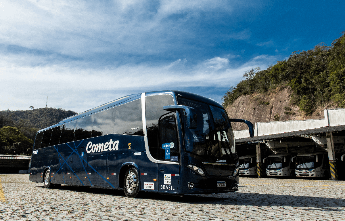 Imagem ilustrativa da notícia: Viação Cometa testará ônibus a gás da Scania