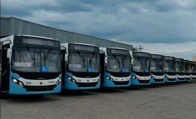 Imagem ilustrativa da notícia: Volkswagen entrega dez ônibus à Itanhaém 