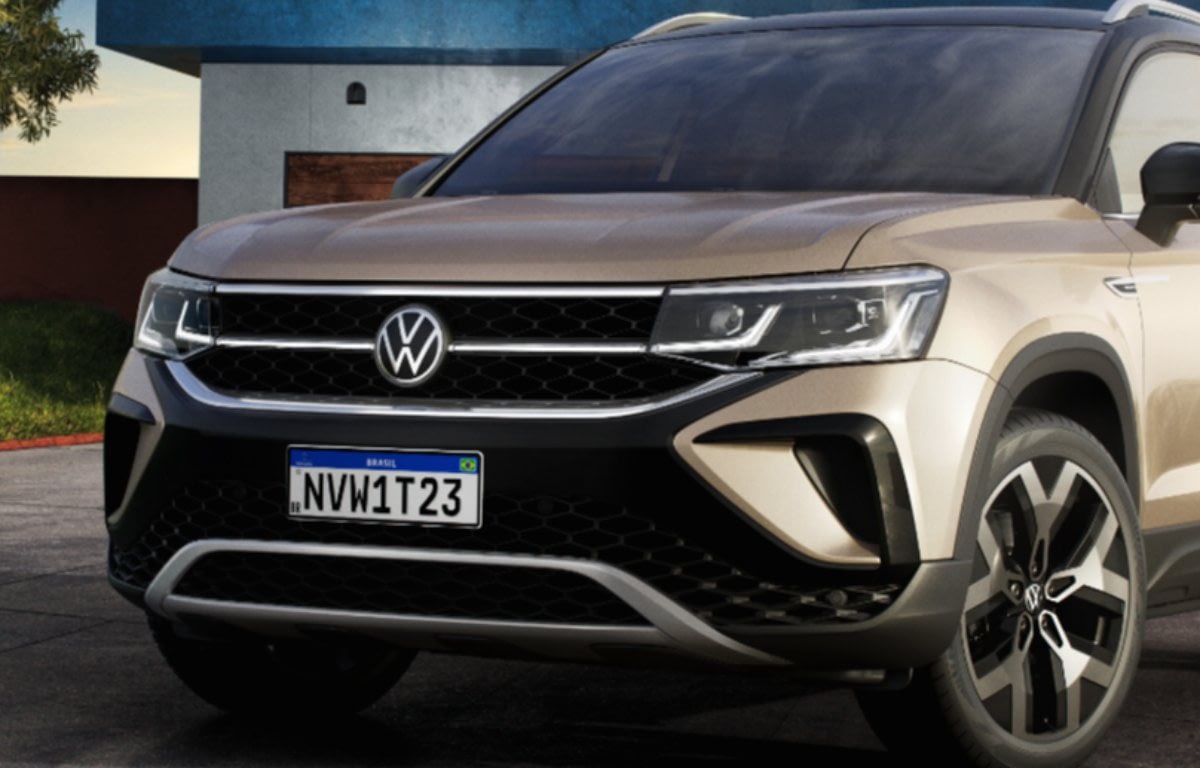 Imagem ilustrativa da notícia: Volkswagen mostra a cara do Taos