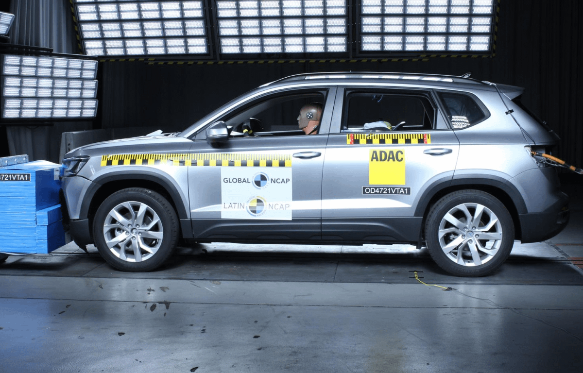 Imagem ilustrativa da notícia: Volkswagen Taos recebe cinco estrelas do Latin NCAP