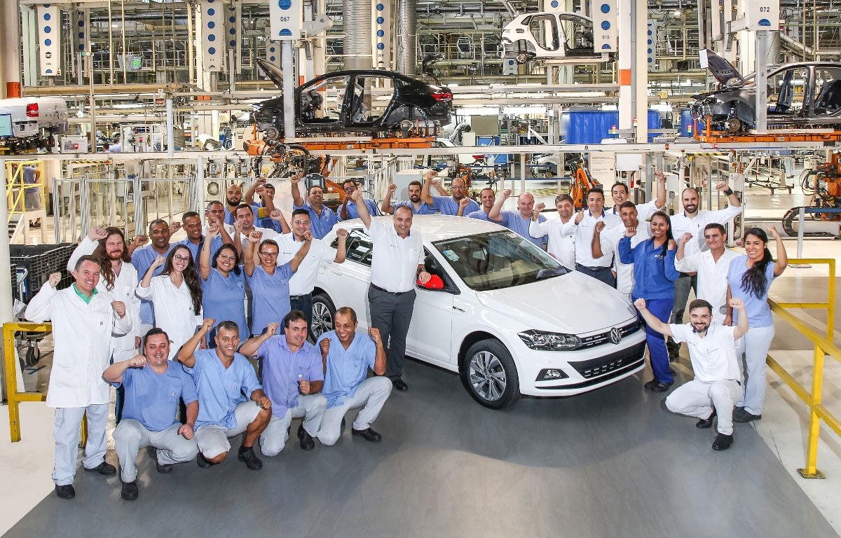 Imagem ilustrativa da notícia: VW Anchieta já produziu 200 mil Polo e Virtus
