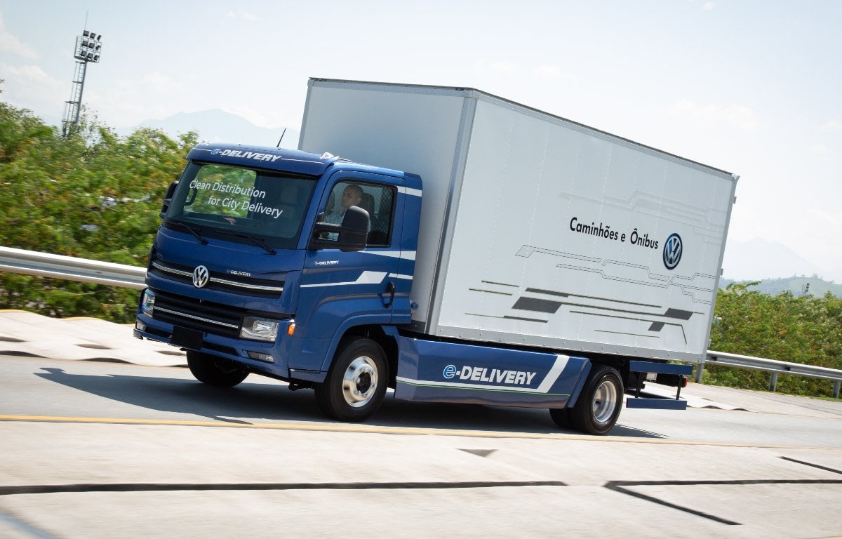 Imagem ilustrativa da notícia: Volkswagen Caminhões mostra a arte-final do e-Delivery 