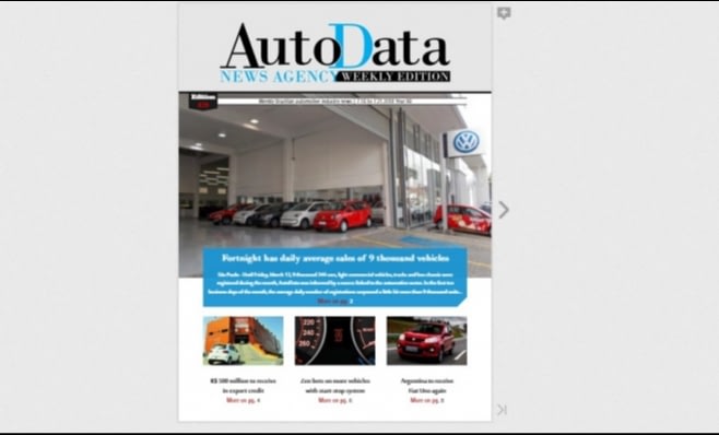 Imagem ilustrativa da notícia: Nova AutoData Weekly Edition no ar