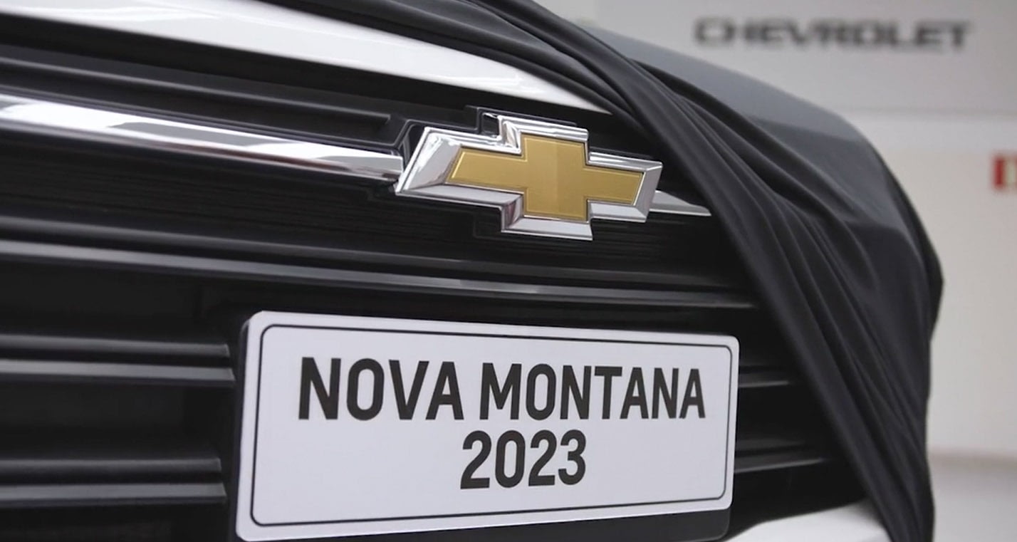 Imagem ilustrativa da notícia: Chevrolet Montana chega ao mercado em 2023