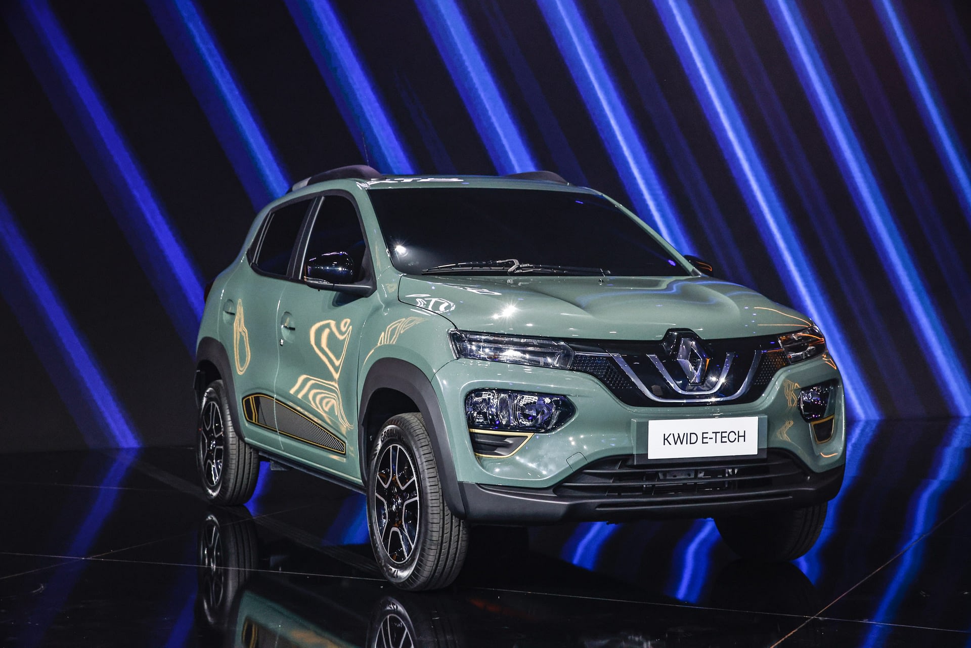 Imagem ilustrativa da notícia: Renault lança Kwid e-tech, elétrico com menor preço do Brasil