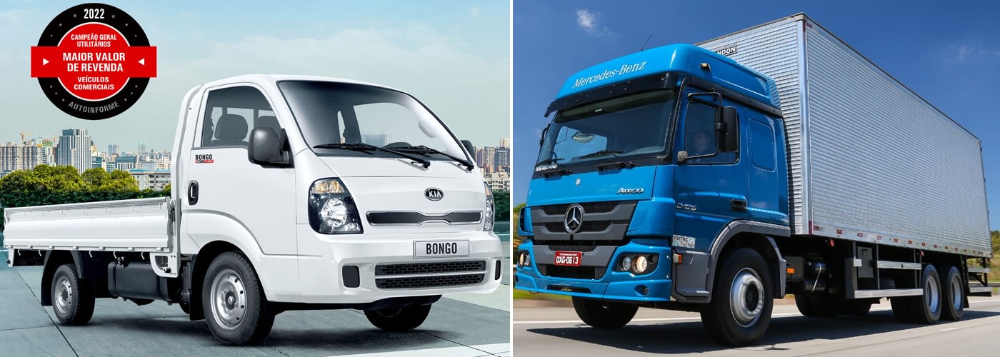 Imagem ilustrativa da notícia: Kia e Mercedes-Benz têm os veículos comerciais mais valorizados após três anos