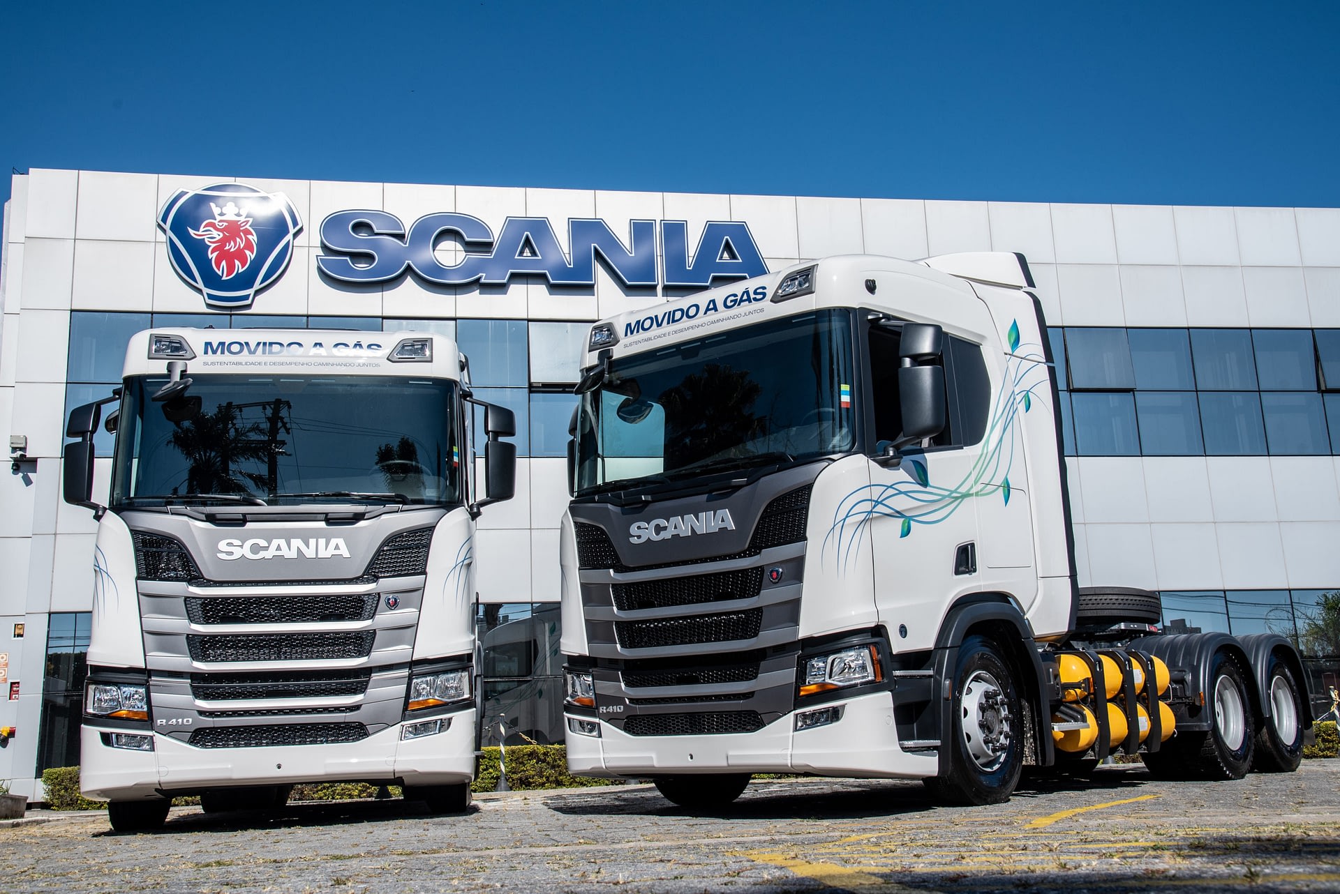 Imagem ilustrativa da notícia: Scania aposta na capacidade de fabricar 3,3 mil caminhões a gás