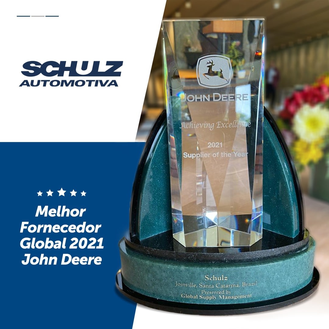 Imagem ilustrativa da notícia: Schulz é premiada como a melhor fornecedora da  John Deere