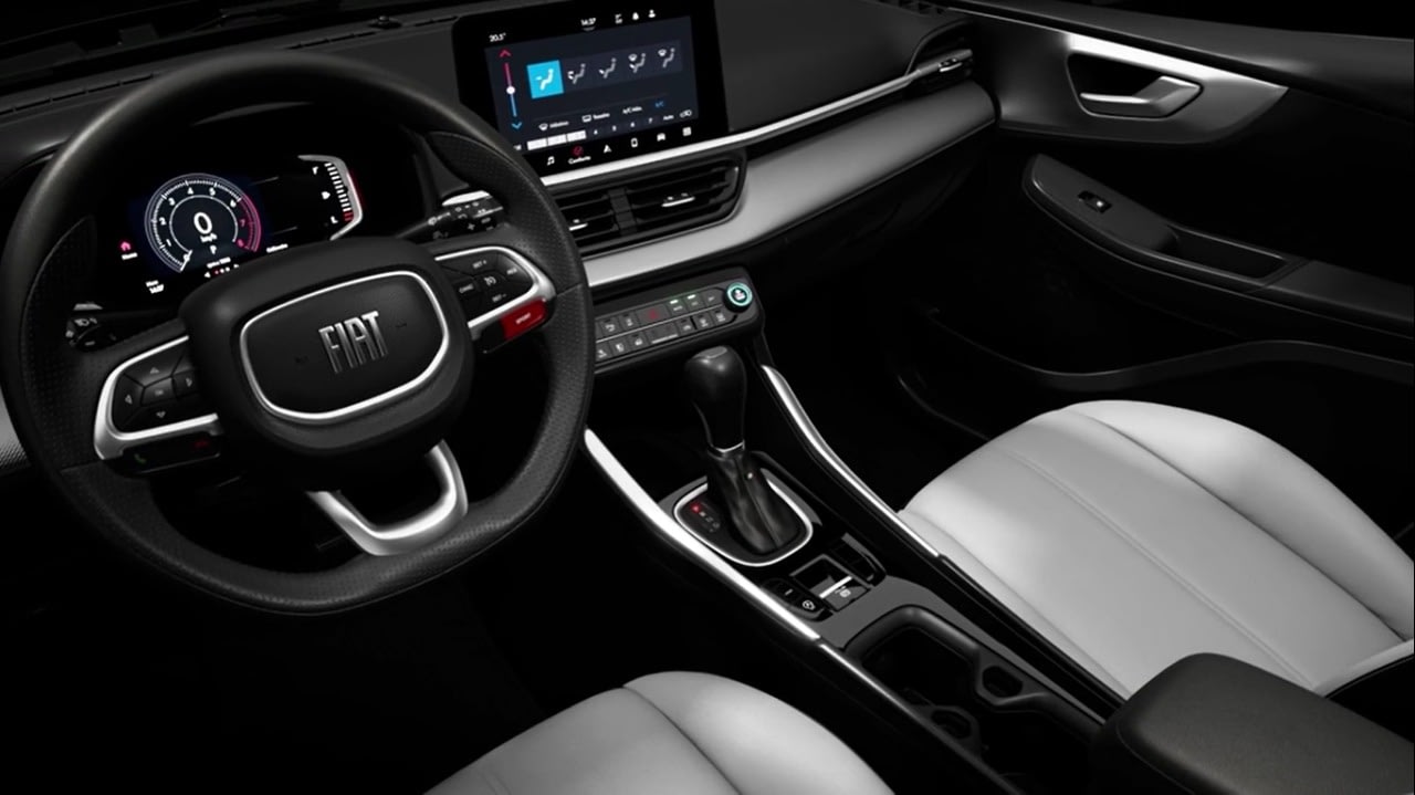 Imagem ilustrativa da notícia: Design interno do Fiat Fastback é revelado em vídeo