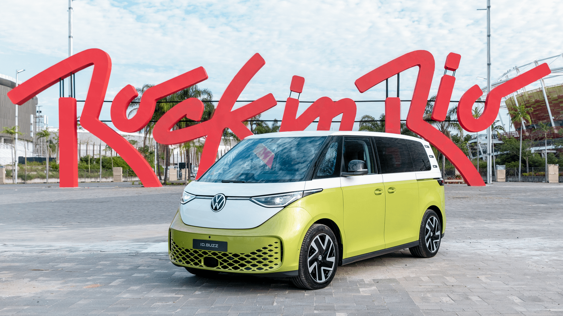 Imagem ilustrativa da notícia: Volkswagen traz a sua Kombi elétrica para o Rock in Rio