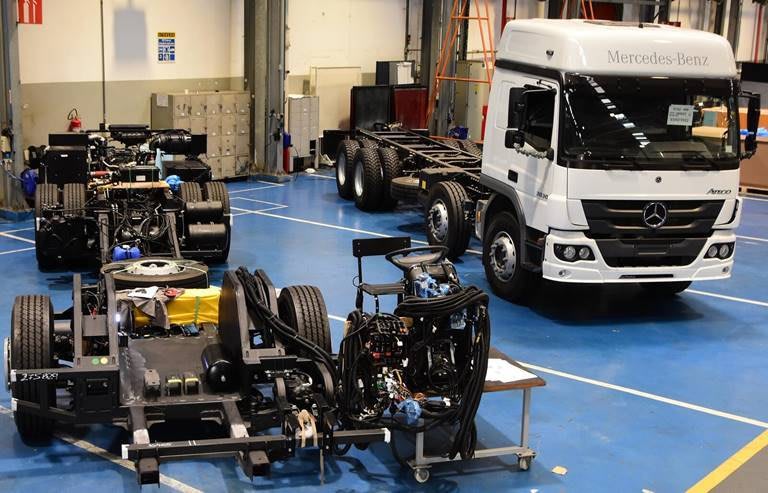 Imagem ilustrativa da notícia: Mercedes-Benz passa a customizar chassis de ônibus e kits CKDs em São Bernardo