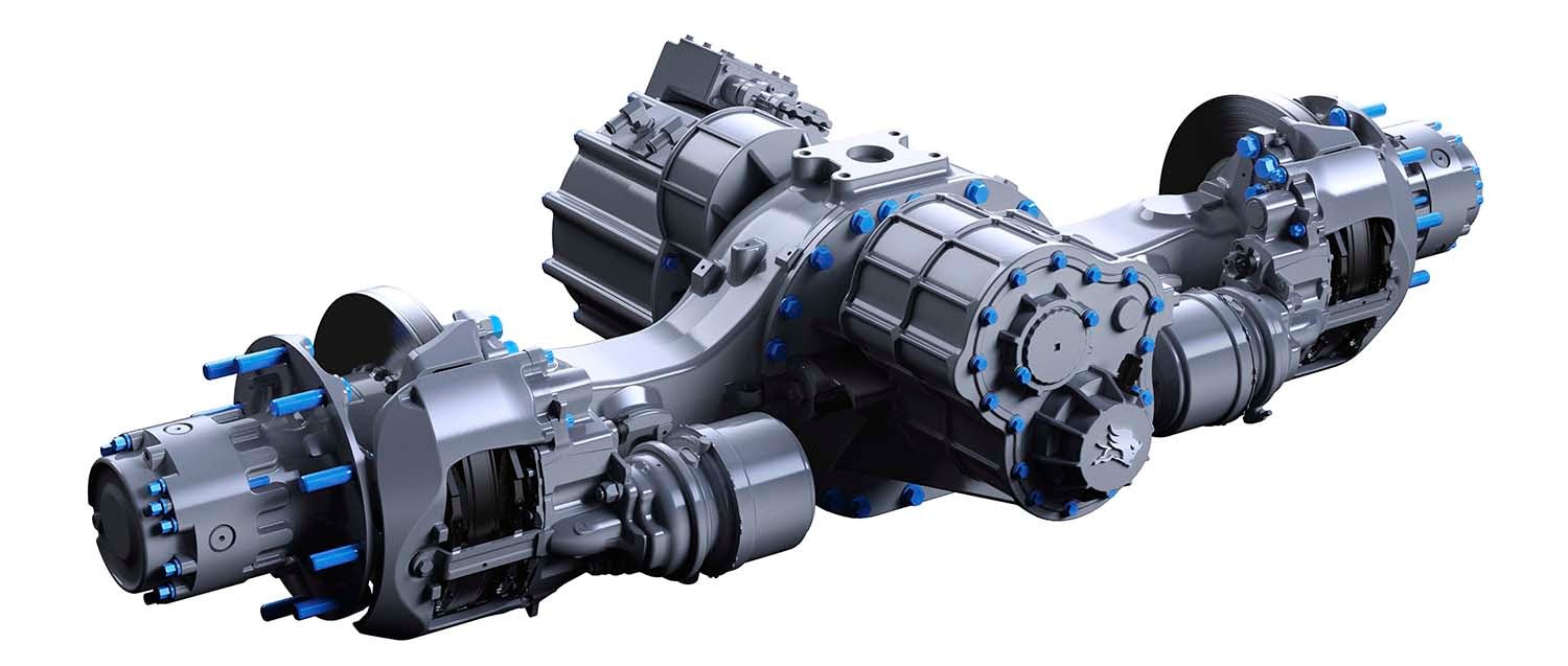 Imagem ilustrativa da notícia: Eixo elétrico da Meritor é apresentado pela Cummins no IAA