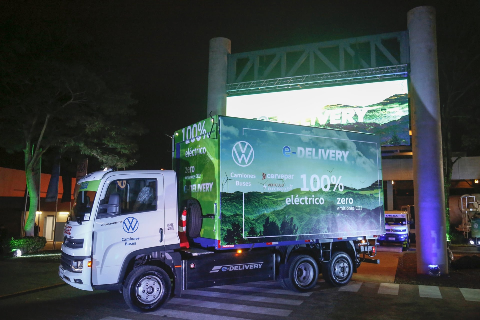 Imagem ilustrativa da notícia: Volkswagen e-Delivery desembarca no Paraguai